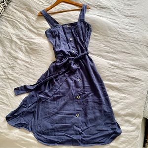 Anthro Potters Pot Button-down Sundress